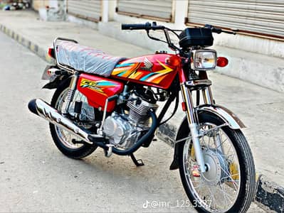 “Honda CG 125 2026 model – A1 Condition, 5200 KM Driven”