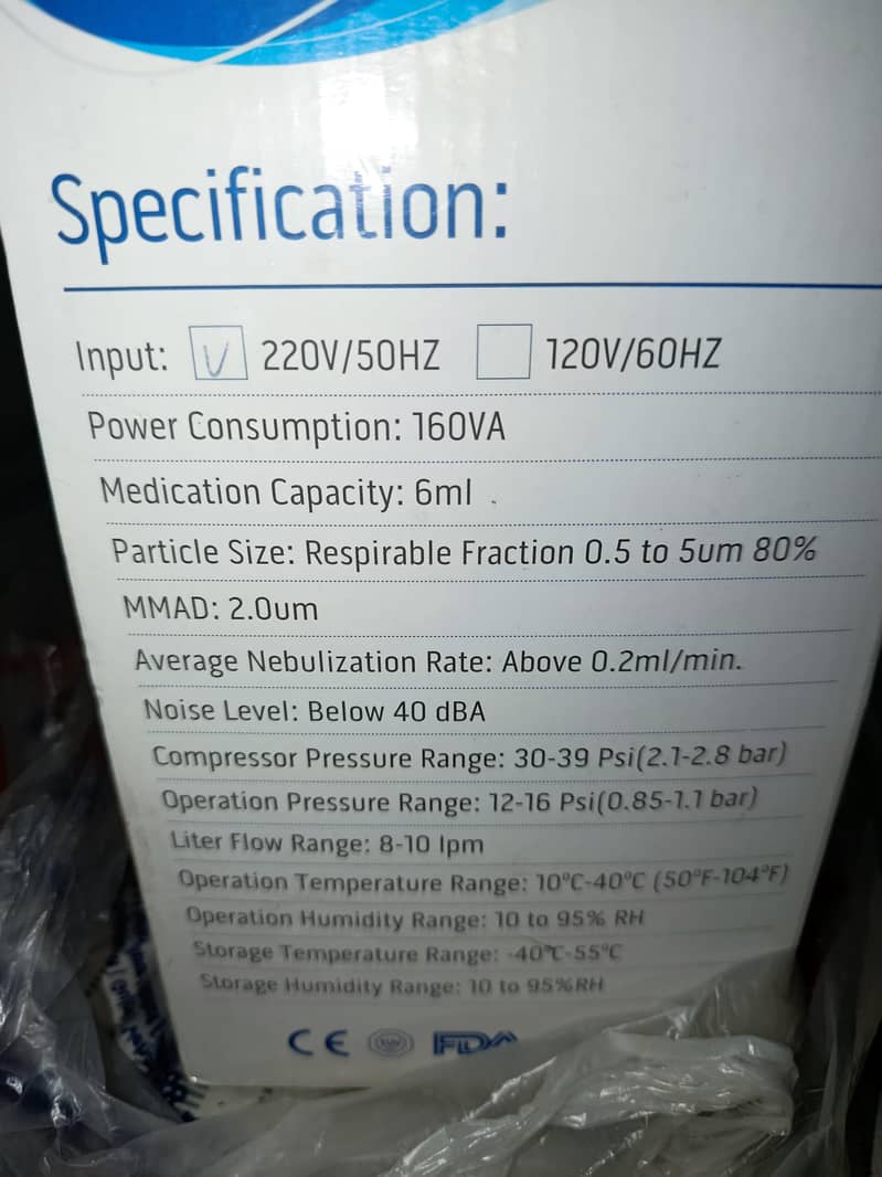 Nebulizer compressor machine 1