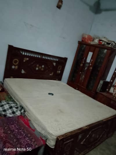 Bed for sale used but good quality with Mattress. . .