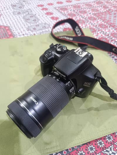 Canon 1300d with 55-250mm IS STM