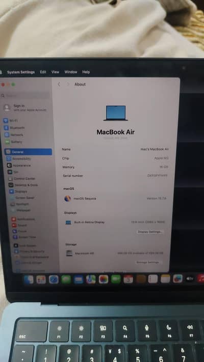 MacBook Air M3 16Gb & 512Gb Available