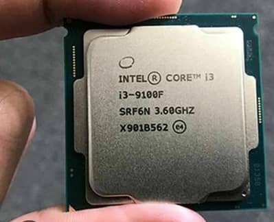 i3 9100f Processor with hard disks