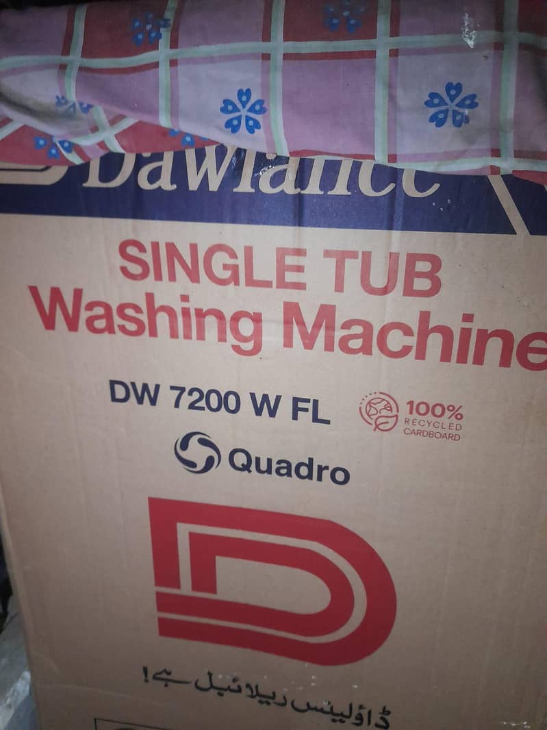 Washing machine 1