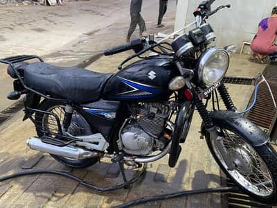 SUZUKI GS150 URGENT SALE | 2014 MODEL | KARACHI NUMBER | 2ND OWNER