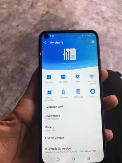 Tecno CAMON 15