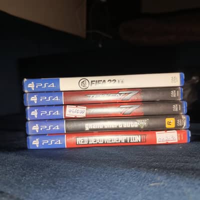 red dead redemption, GTA v online,taken 7, fifa 22