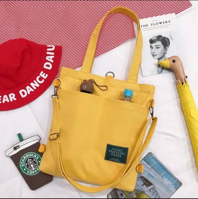 college bag I uni bag I canvas bag I crossbody I 3 in 1 tote bag