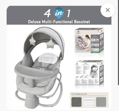 Mustela 4 in 1 Deluxe Multifunctional Bassinet contact 03219029414