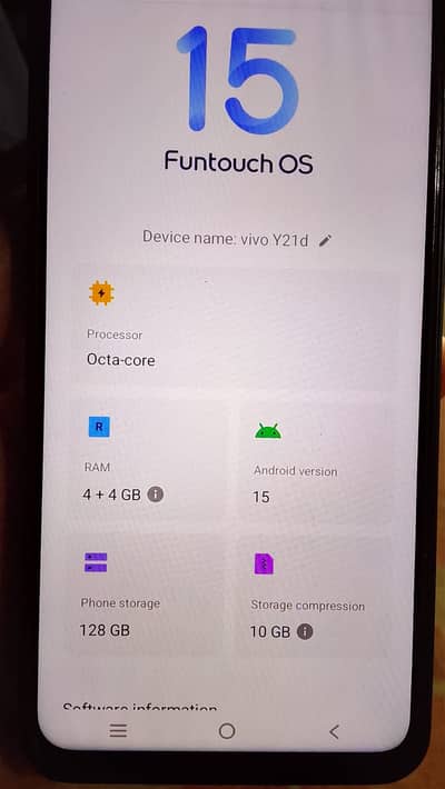 Vivo Y21
