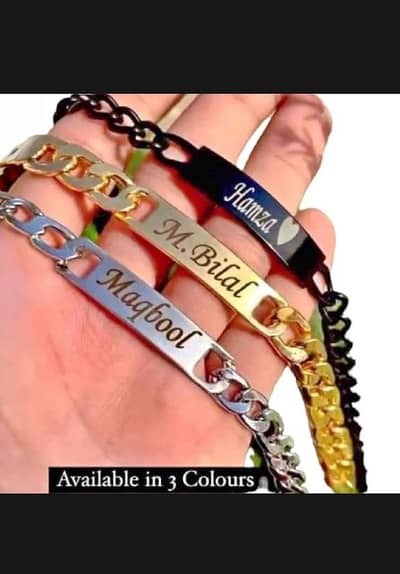 Name braclet avelable