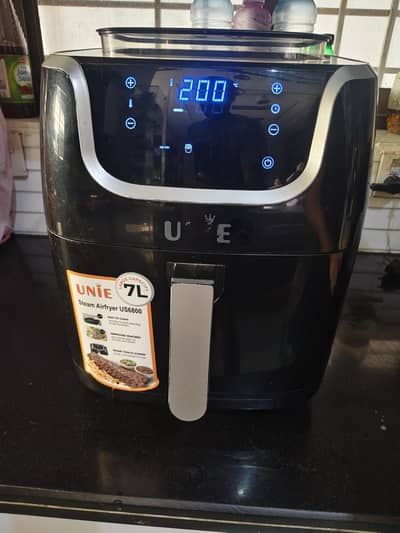 UNI 7 LITRE AIR FYER+ STEAMER