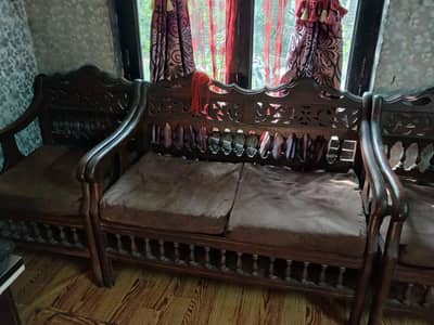 wooden chair set