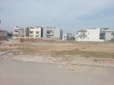 14 Marla Back Open Plot | Extra Land | Park Facing | Prime C Block Bahria Town Phase 8 | Near Roots School | 145 Lac