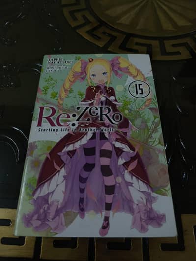 RE ZERO Light Novels Volume 15,16,17,18,19,20