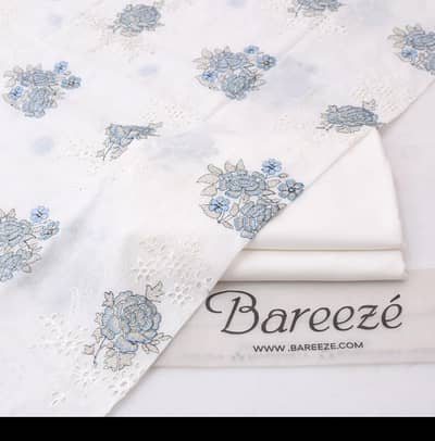  Bareeze Style Embroidered Fabric | Beautiful Dress Collection