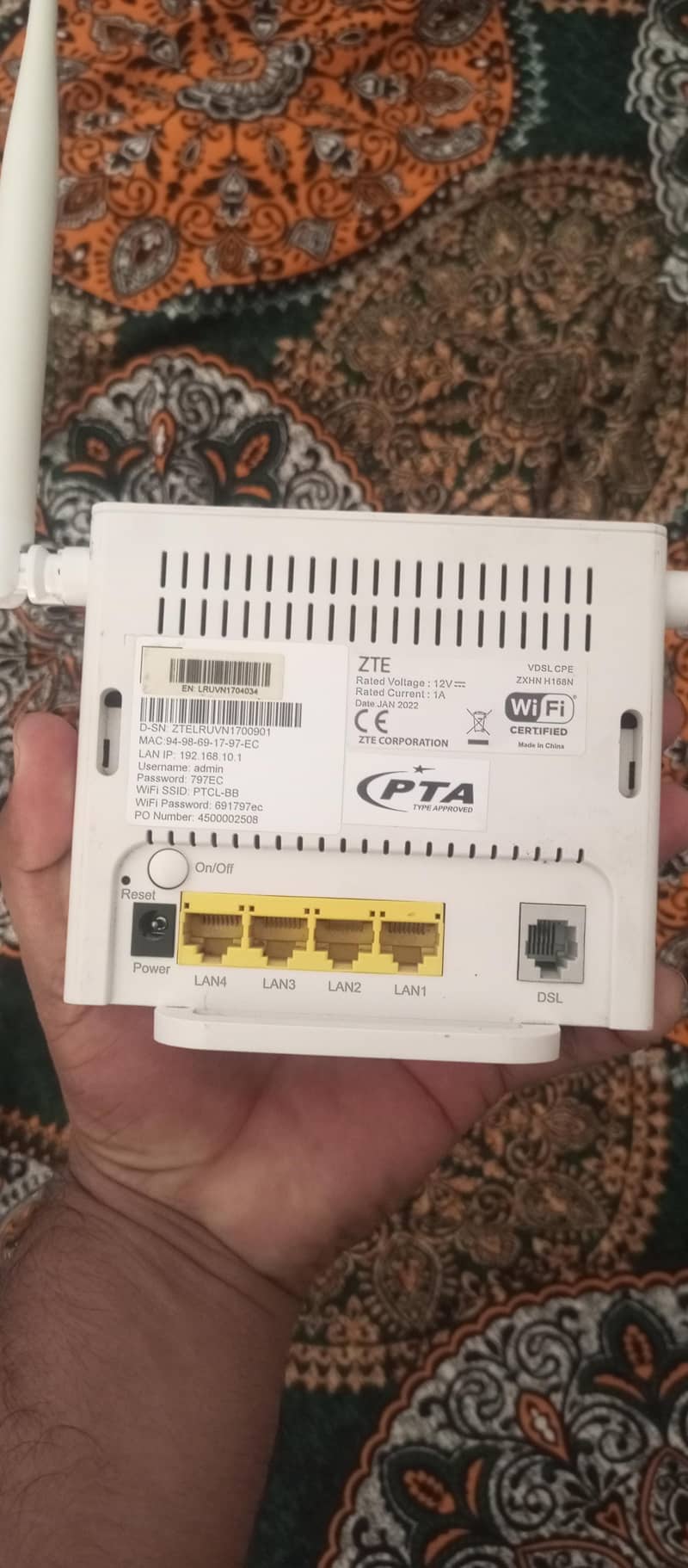 PTCL Modem 3