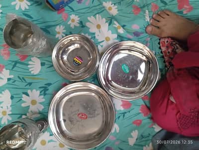 pure steel bartan