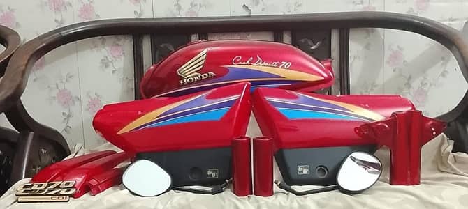 honda 70 2006.2007. 2008 model jenvin tanki tapy set