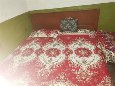 Wooden Double Bed For Sale