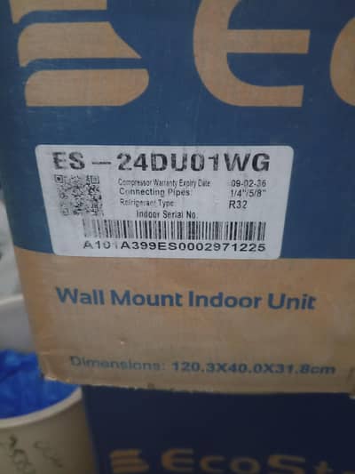 Ecostar 2 ton ac brand new box pack
