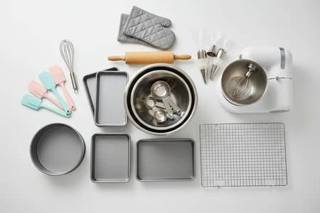 baking set stainless stell