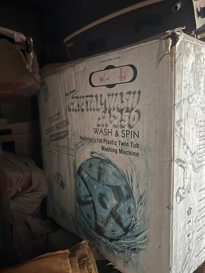 Super Asia Washing Machine & Dryer – Brand New Box Packed