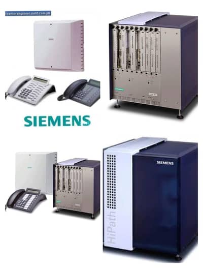 Panasonic & Siemens telephone exchange