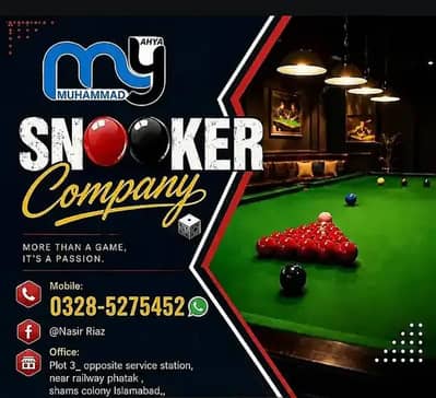 Rasson/ Magnum/Dynasty/Sword/M1 / Star /wiraka/ Snooker Table