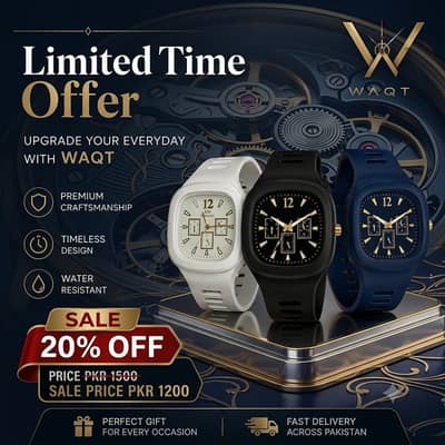 Branded new wristwatch for mens