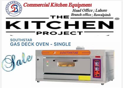 Pizza Oven SOUTHSTAR Commercial gas single Deck Pizza Baking Oven