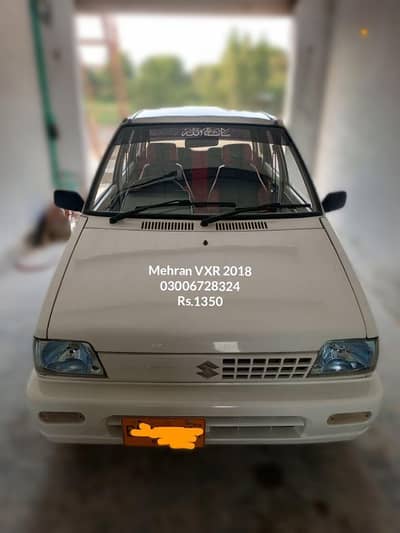 Suzuki Mehran VXR 2018