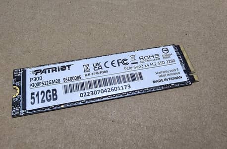 Patriot P300 512 GB NVME 2280 SSD
