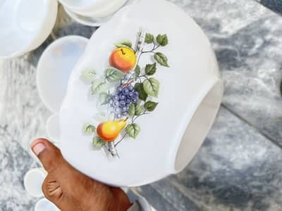 Luminarc France 72 Piece Opalware Dinner Set - KSA Import