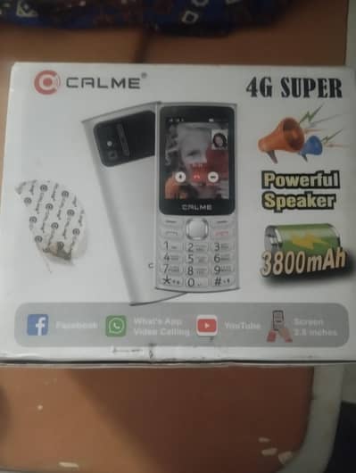 urgent sale Calme 4g super not open not repair