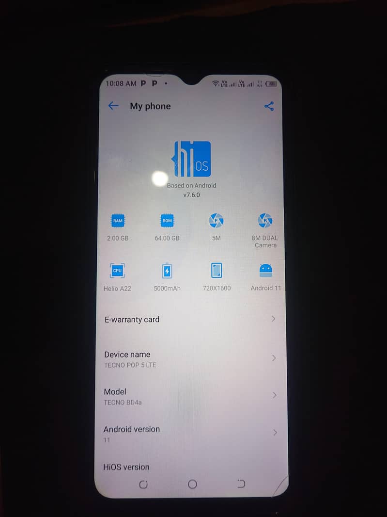 Tecno Pop 5 3