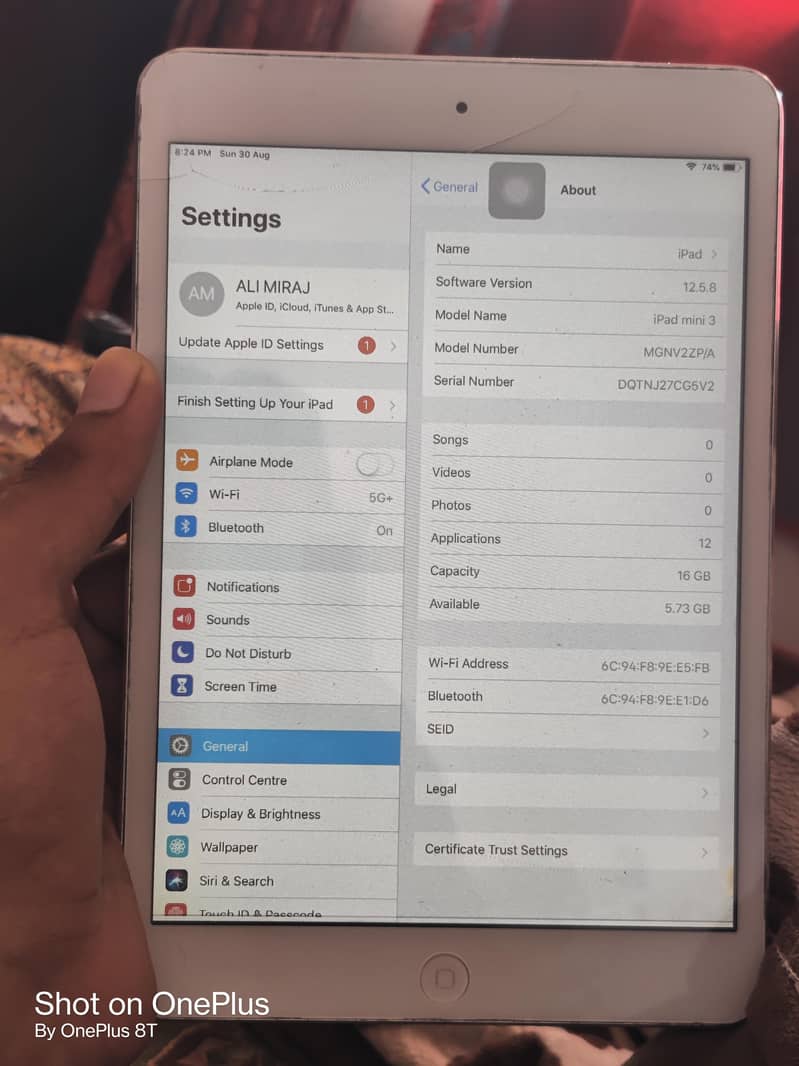 ipad mini 2 16G 3