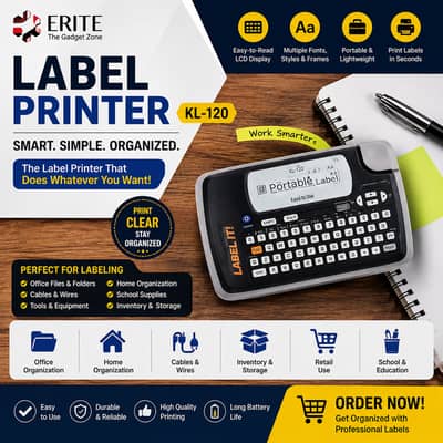 Casio box pack label printer & cartridges available in wholesale price