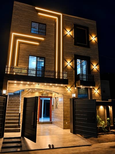 6 Marla Brand New 2.5 Story Luxury House for Sale in Al-Rehman Garden Phase 2 Lahore Prime Location