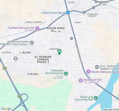 6 Marla Plot For Sale With Old Approved Map | Block J | Prime Location | Al-Rehman Garden Phase 2 Lahore