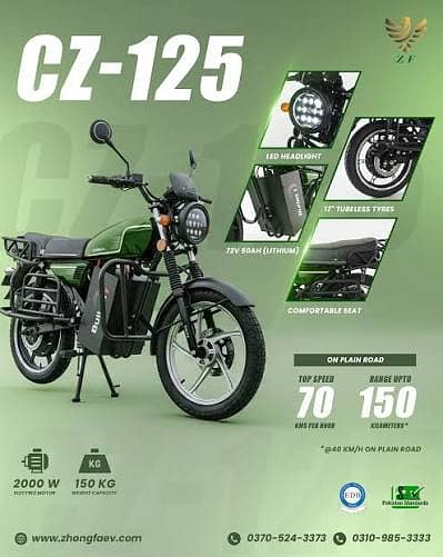 Zhongfa EV CZ 125 2026