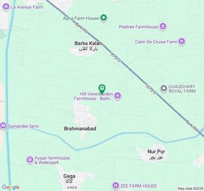 On Excellent Location Barki Meadows Farm House Sized 1 Kanal For sale