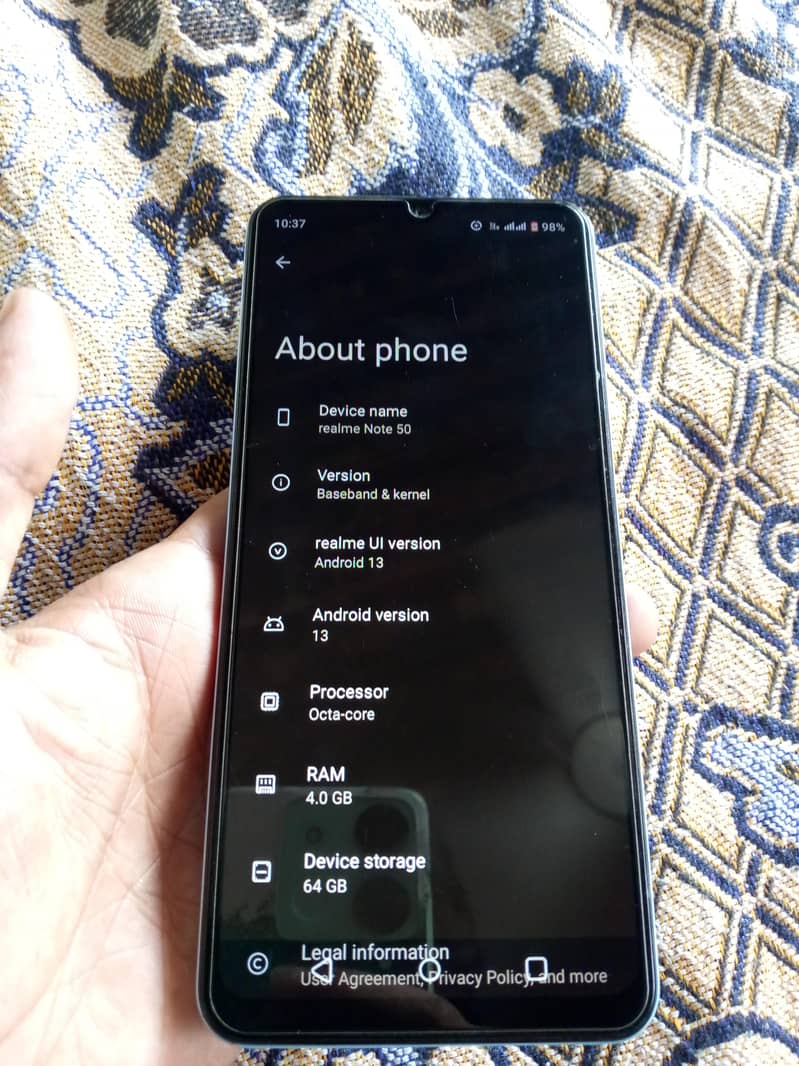 Realme Note 50 7