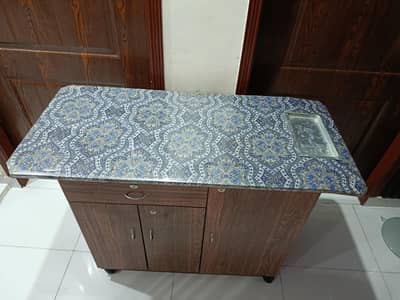 Wood Iron stand for sale,