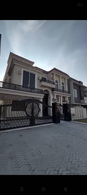Luxury 10 Marla Brand New Designer House in Main Boulevard for Sale in F-1, Bahria Town Phase 8