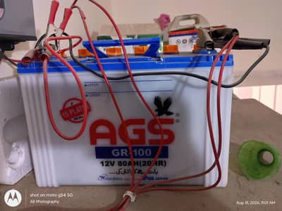 AGS Battery, simtek charger,AC DC Fan
