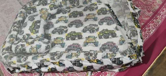Travel Bed Foldable Infant Cotton BED COMFORTO Baby. B for Boys/Girls