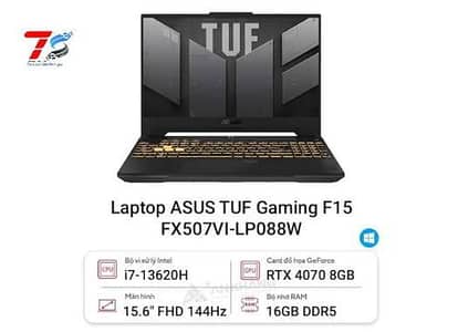 i7 13gen rtx 4070 with box and all accessories