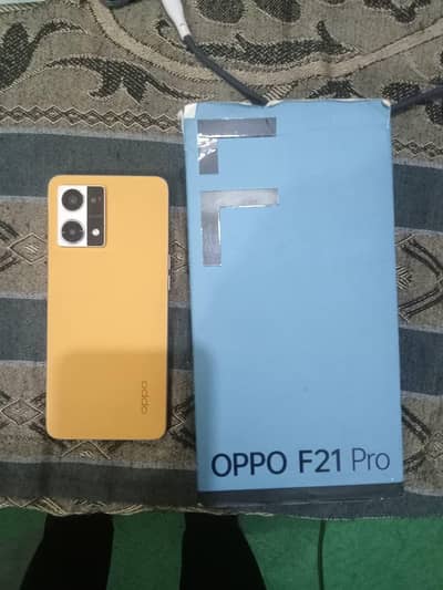 OPPO F21 Pro - full box + charger