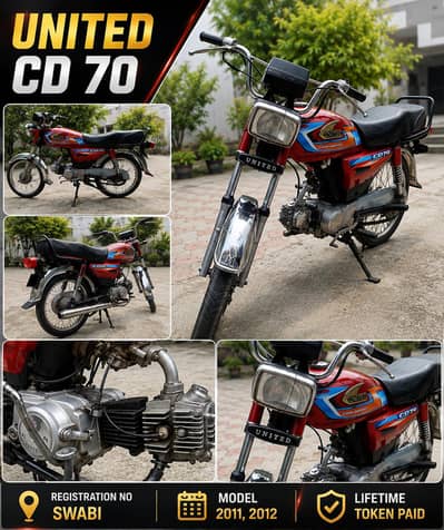 United CD 70 – Excellent Condition – Swabi