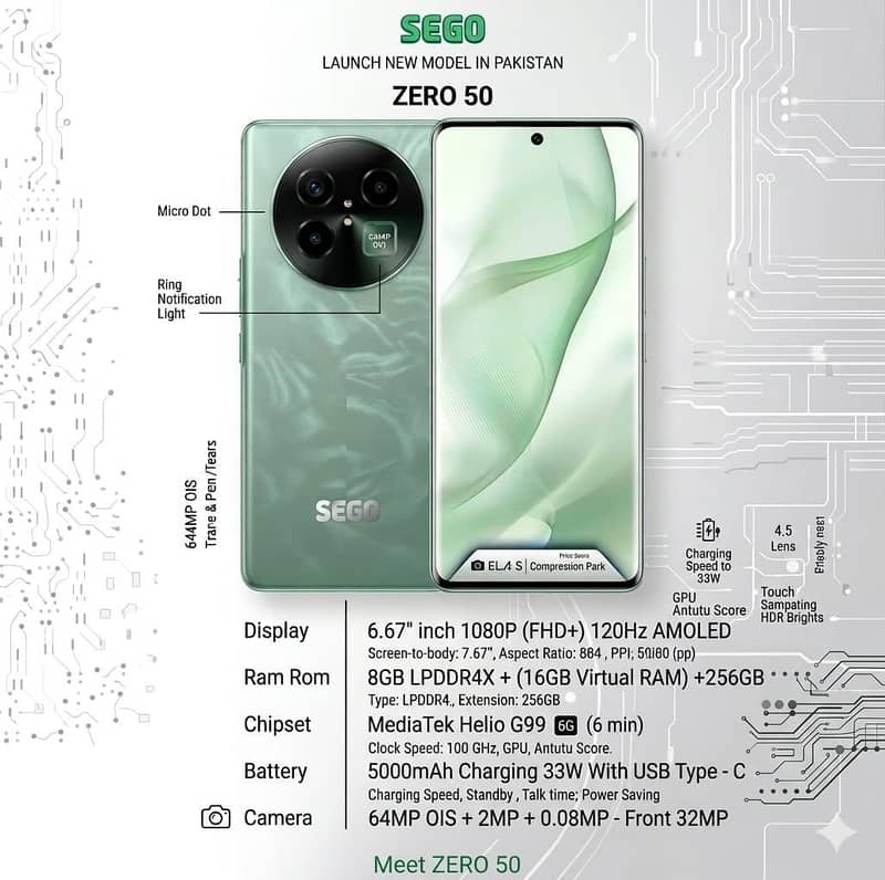 SEGO Zero 50 0